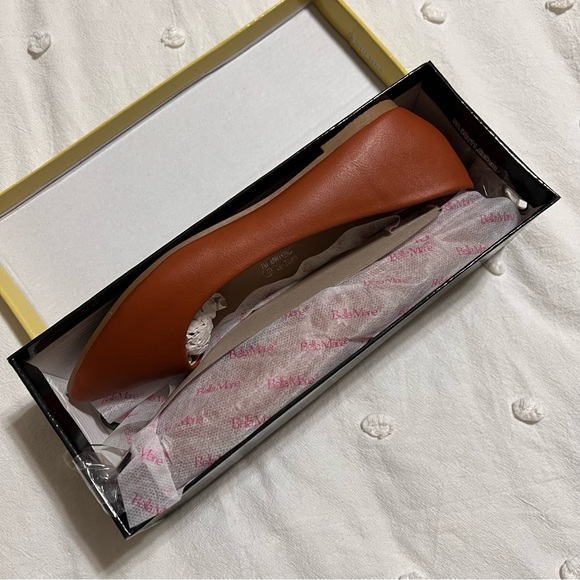 NWT Bella Marie Brown Pointy Toe Ballet Flats 8 1/2 | Never Worn | New in Box - Picture 13 of 13